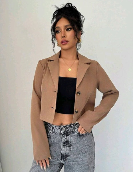 CHAQUETA UNICOLOR